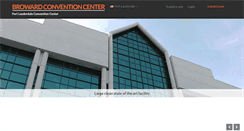 Desktop Screenshot of browardconventioncenter.com